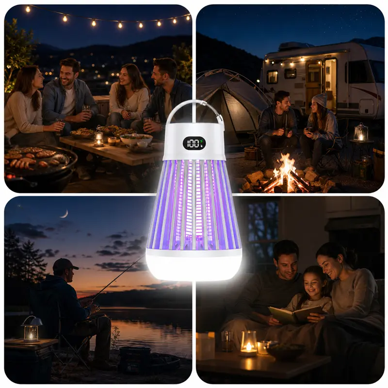 Bugzilch BuzzGuard Pro Dual Function LED Camping Lantern Light